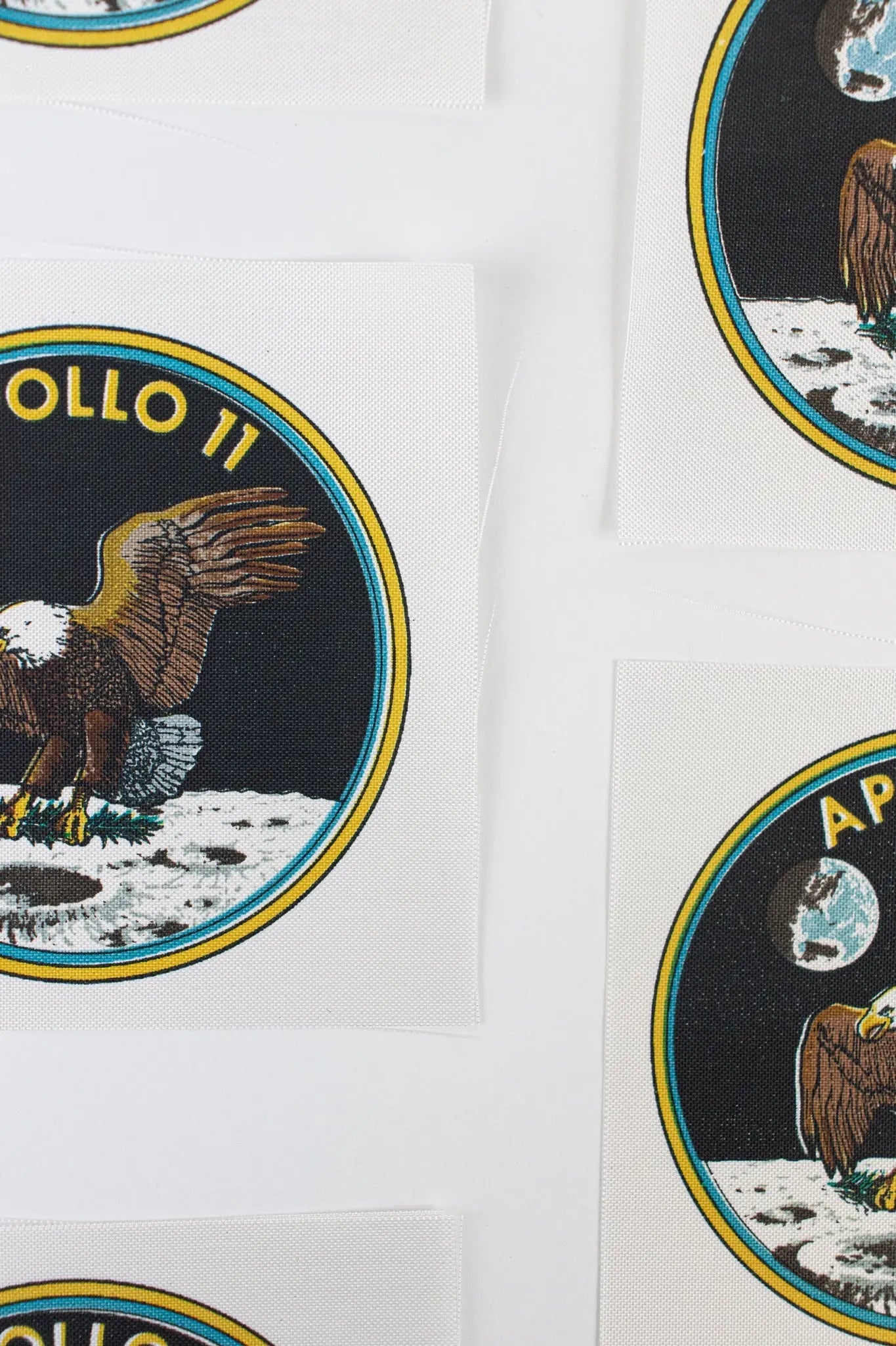 NASA Apollo 11 Beta Cloth Insignia Production Print