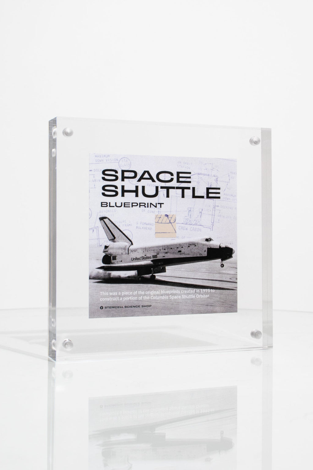 NASA Space Shuttle Blueprint Fragment