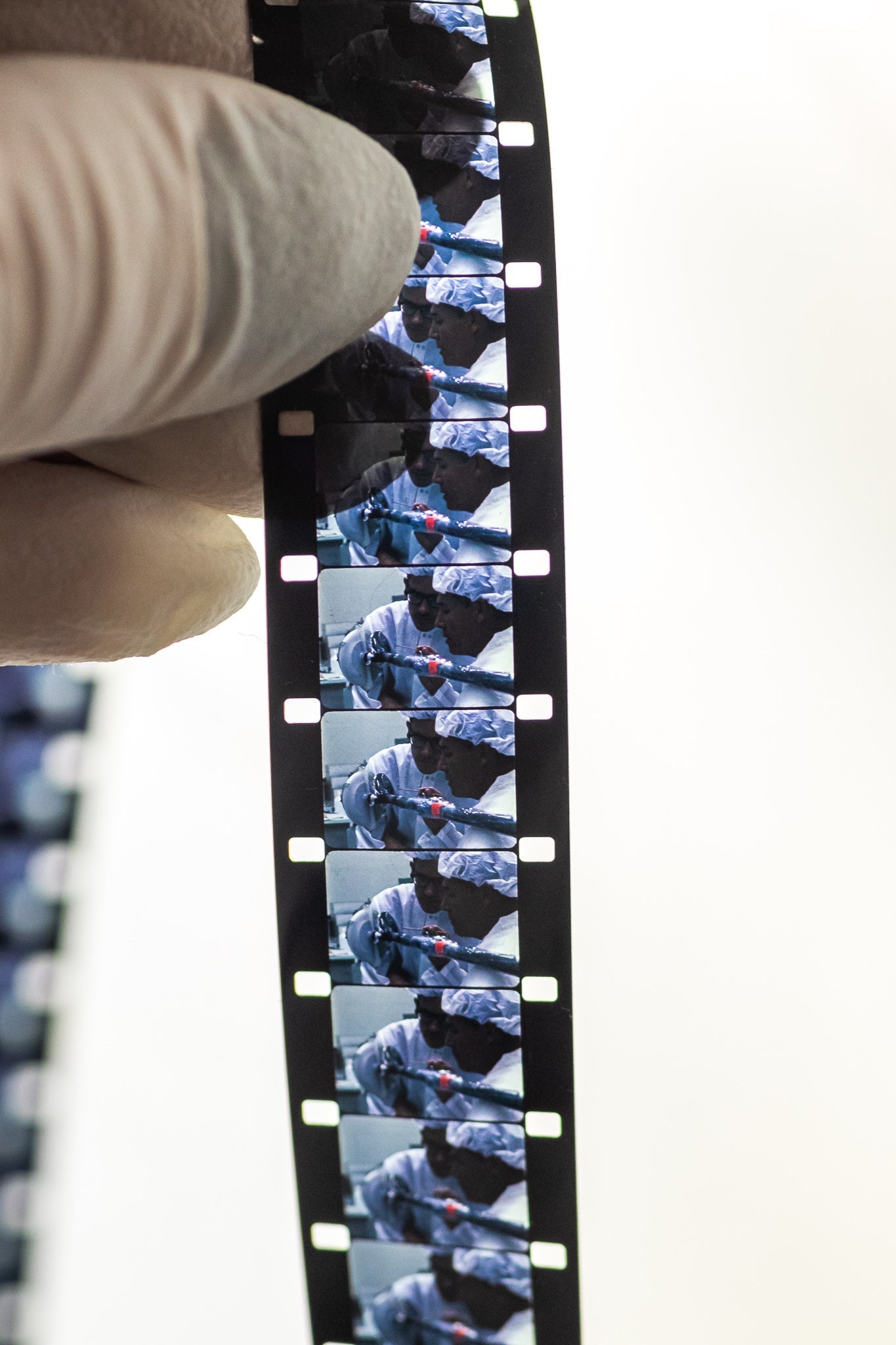 NASA Surveyor 7 Assembly Film Section