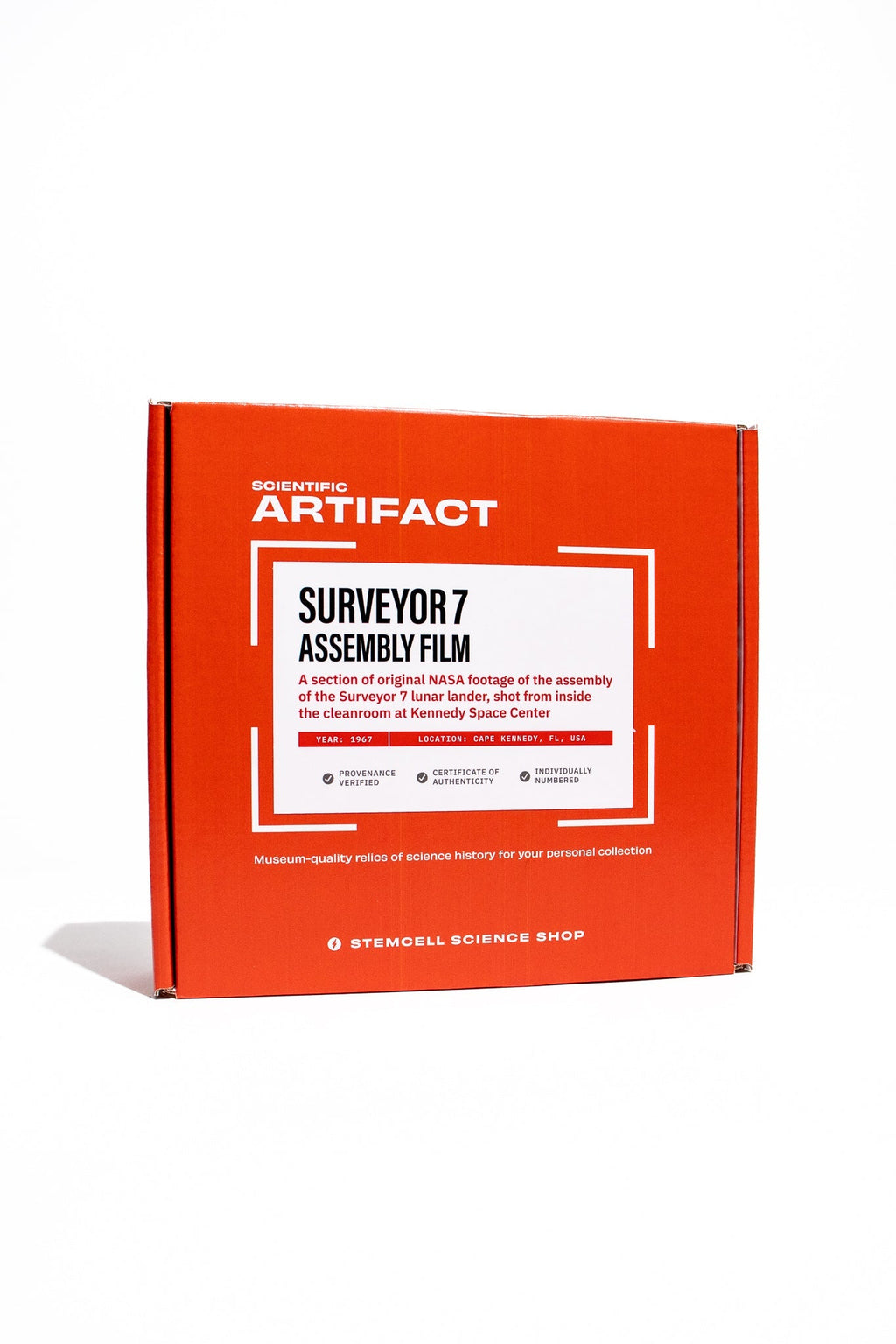 NASA Surveyor 7 Assembly Film Section